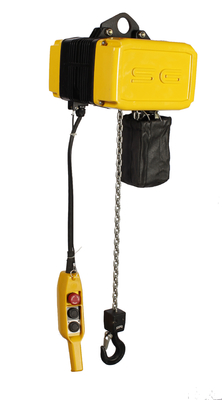लिफ्टिंग मोटर सिंगल स्पीड इलेक्ट्रिक चेन लिफ्ट IP54 -20C- 40C तापमान